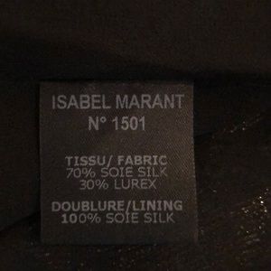 Isabel Marant Dresses - NWOT Isabel Marant one shoulder metallic dress Isabel Marant Dresses - NWOT Isabel Marant one shoulder metallic dress